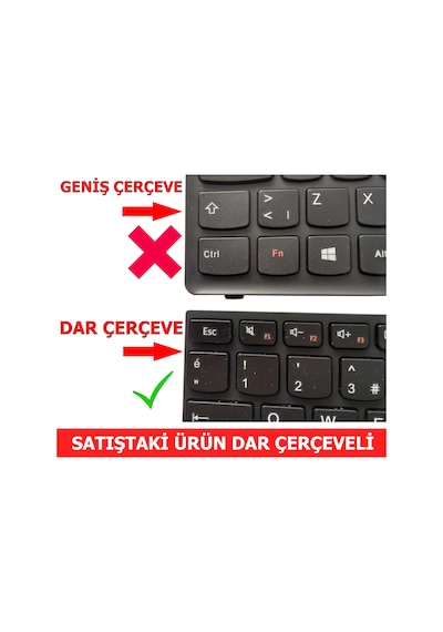 Lenovo Uyumlu Z50-70 Klavye Tuş Takımı
