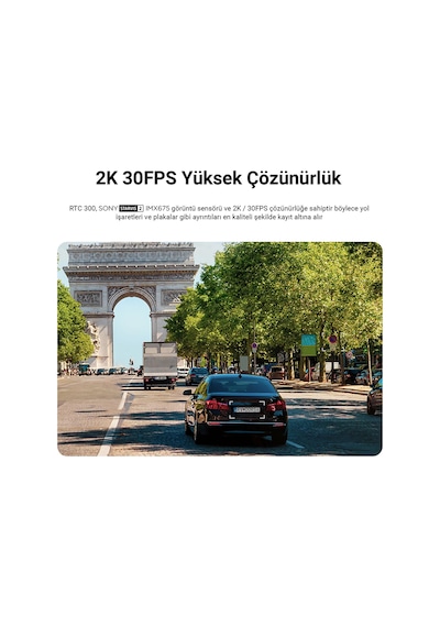 Viofo Rtc300 A229 Pro / Plus Uyumlu 2k / 30hz Telefoto Kamera