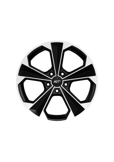 Agt Wheels 19 İnç 5 114 Et38 Mat Siyah Jant Takımı J-4707