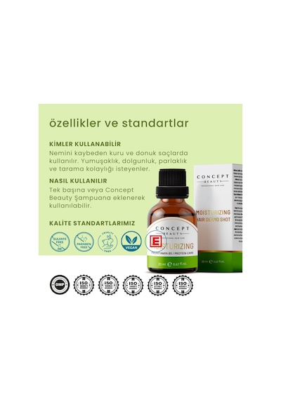 Concept Beauty Moisturizing Nemlendirici Shot 20 ML