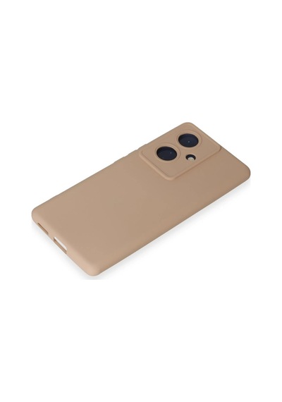 Gld-spt- Newface Vivo V29 Lite Kılıf Nano İçi Kadife Silikon - Pudra