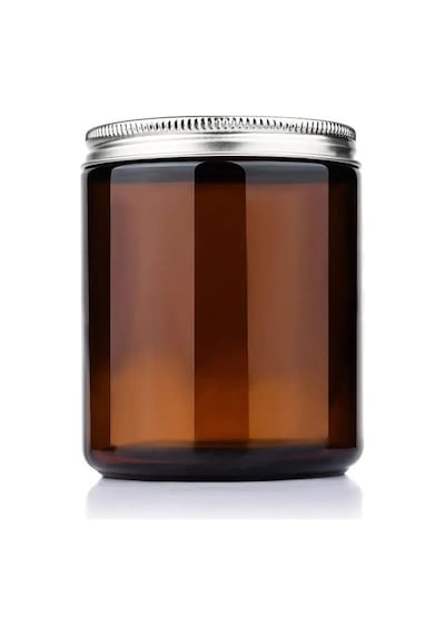 500 Ml Amber Cam Kavanoz Kahverengi