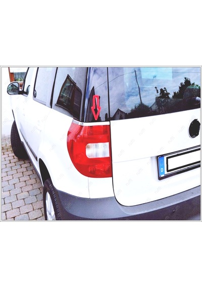 Skoda Yeti Krom Stop Kaşı 2 Prç. 2009 Üzeri P. Çelik
