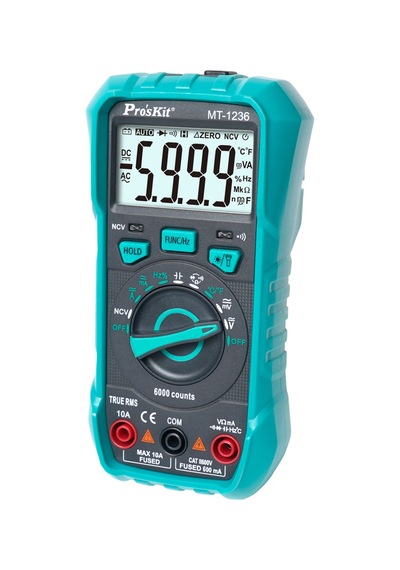 Ten,proskit Mt-1236 True Rms Dijital Multimetre Profesyonel Ölçüm Cihazı
