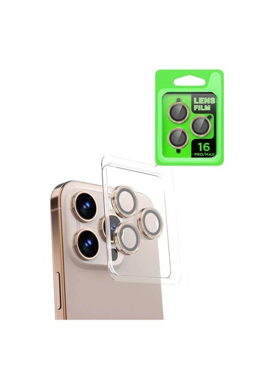 Apple İphone 16 Pro Max Raze Metal Kamera Lens - Natural Grey Belirtilmemiş