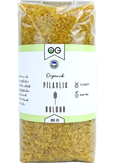 Organik Pilavlık Bulgur 800gr 800 G