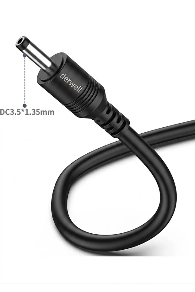 1 Metre 1mt Usb Hub Dc 3.5x1.35mm Güç Kablosu Usb Radyo Diş Fırçası Fan Masa Lambası Şarj Kablosu 1m