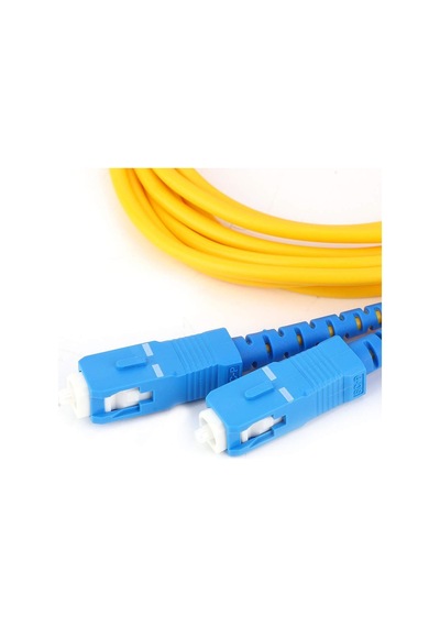 1x2 Plc Fiber Optik Splitter Sc/upc Coupler G652d Ftth Olt Onu Optik Kablo Bölücü Modül Mavi Ayırıcı