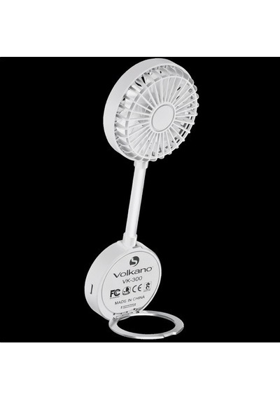 Volkano Manyetik Fan Şarz Edilebilir 3 Kademeli Mıknatıslı Safe Telefon Tutuculu Magsafe Fan Magnetic Holder Vk-300 Beyaz