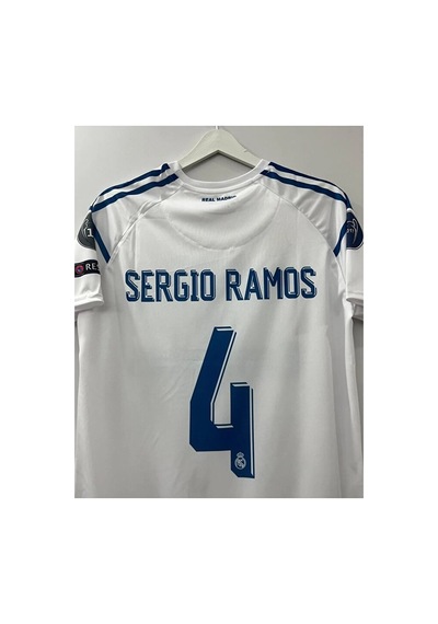 R.madridd 2018 Kiev Şampiyonlar Ligi Finali Sergio Ramos Forması Çok Renkli