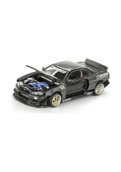 1/64 Model Araç Kaidohouse Skyline Gt-r R34 Kaido Works Greddy V2
