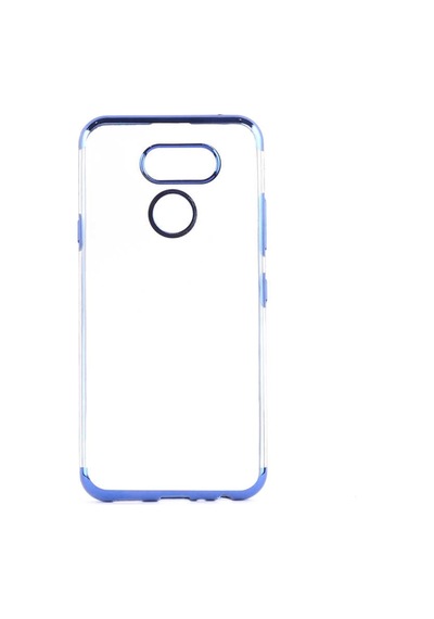 LG Uyumlu K40S Kılıf Zore Dört Köşeli Lazer Silikon Kılıf