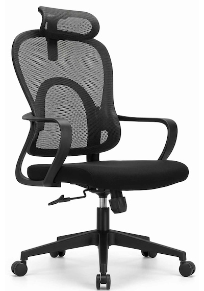 Çizgi Ergonomik Başlıklı Fileli Yönetici Ve Çalışma Koltuğu Siyah Çizgi Ergonomik Başlıklı Fileli Yönetici Ve Çalışma Koltuğu Siyah