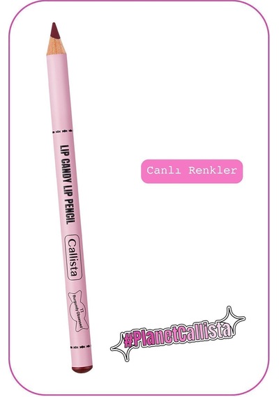 Callista Lip Candy Lip Pencil Dudak Kalemi 11 Burgundy Obsessed - Kırmızı