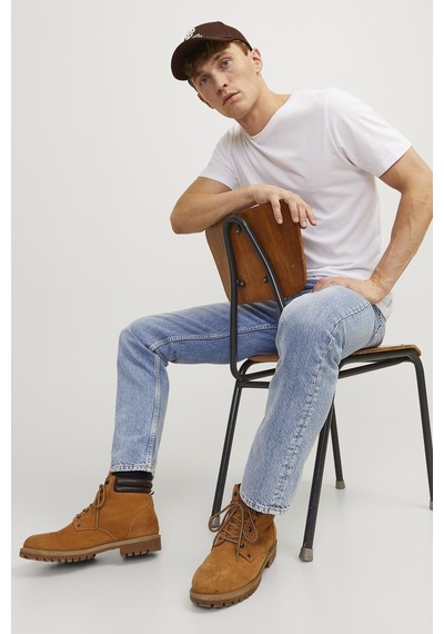 Jack & Jones Jack&jones Chris Erkek Kot Pantolon 12193398 Blue Denim Mavi