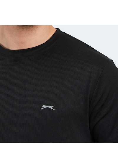 Slazenger OTAR I Erkek  Siyah Tişört