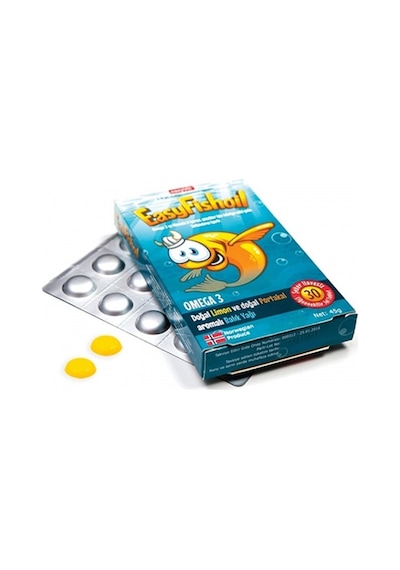 Easyfishoil Kids Omega 3 30 Çiğnenebilir Jel Tablet