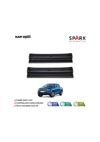 Volkswagen Amarok 2010-2022 Yıl Aralığı Uyumlu Kapı Eşiği 4 Parça