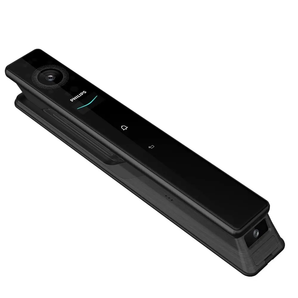 Philips Akıllı Kilit Ddl902-mfvp-11hws , Üç Kameralı, Yüz Tanıma, Avuç Tanıma, Wifi Siyah