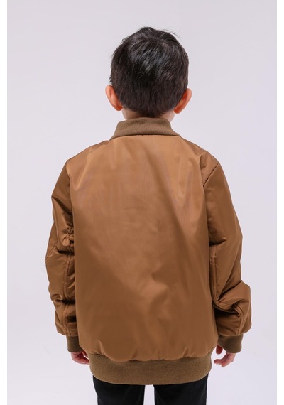Benitto Kids Erkek Çocuk Mevsimlik Yağmurluk Ceket 51294-kahve Kahverengi