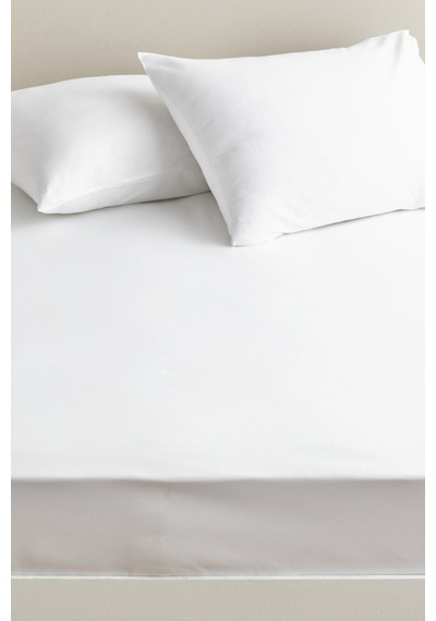 Karaca Home King Kişilik Düz Çarşaf Beyaz 260x280 Cm 200.19.01.1144
