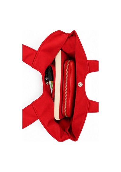 Tuttobene Star Bag Yıldız Çanta Çıtçıtlı İç Cepli Özel Tasarım Omuz Çantası Su Geçirmez Leke Tutmaz Tb052 Kırmızı