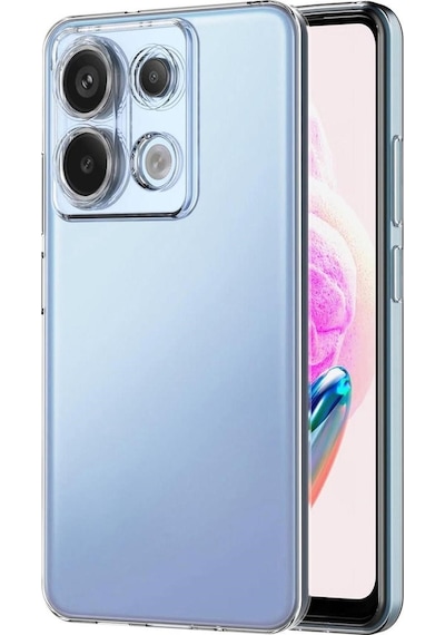 Microsonic Xiaomi Uyumlu Redmi Note 13 Pro 4g Kılıf Transparent Soft