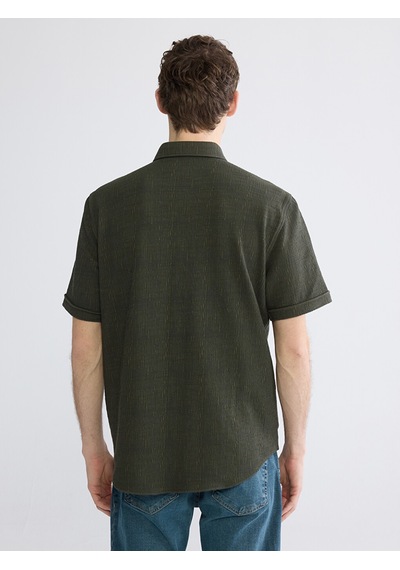 Lcwaıkıkı Classic Haki Regular Fit Erkek Gömlek