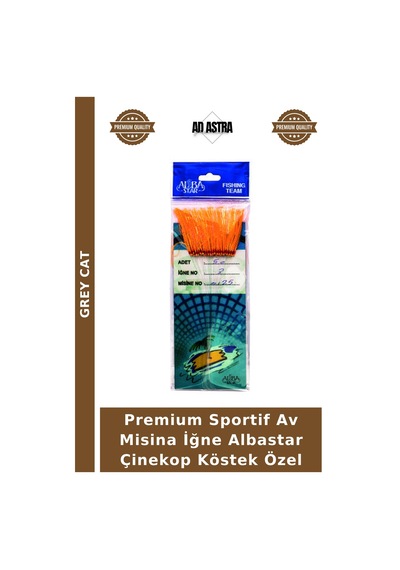 Premium Sportif Av Misina İğne Albastar Çinekop Köstek Özel standart