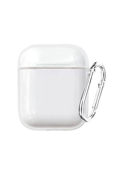 Newface Apple Uyumlu AirPods 2 2.nesil Hang Kılıf - Şeffaf Kapaklı Kılıf