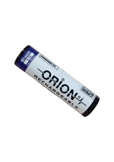 Orion 18650 3.7v 2450mah 5c Şarj Edilebilir Li-ion Pil Başsız