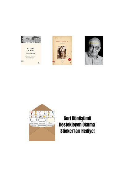 Defterler + Behçet Hoca + Büyü Sün Yaz Ciltli + Okuma Sticker'ları