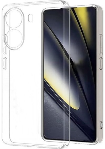 Apsuwa Xiaomi Poco X7 Pro Kılıf Silikon Şeffaf