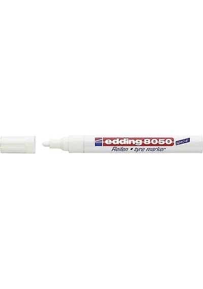 Edding Lastik Kalemi E-8050 Beyaz