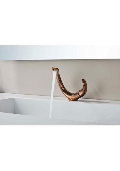 Elıte Kısa Lavabo Bataryası Parlak Rose