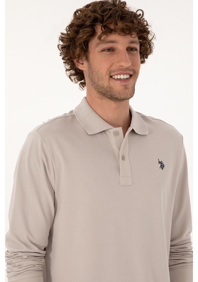 U.s. Polo Assn. Erkek Taş Sweatshirt 50307688-vr049 Tas