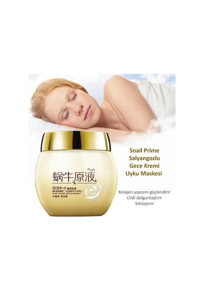 Bioaqua Snail Prime Salyangoz İçerikli Gece Kremi 120 G