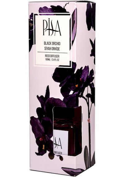 Pisa Siyah Orkide Bambu Çubuklu Oda Kokusu 100 ML