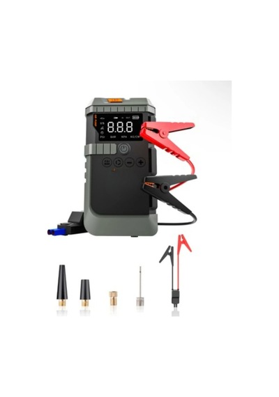 12000 Mah Akü Takviye & Hava Kompresörü 1200a Güç 150 Psı