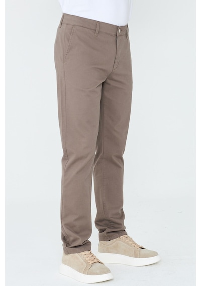 Vizon Regular Fit Erkek Chino Pantolon VİZON