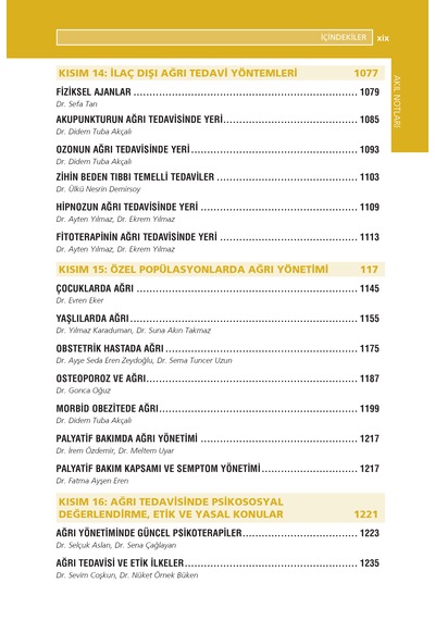 Ağrı Akıl Notları