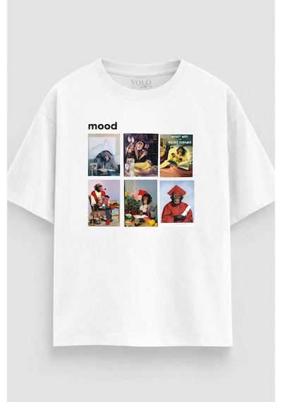 Yolo Street Mood Maymun Grafik Baskılı Oversize Siyah Beyaztişört %100 Pamuk Unisex Streetwear Beyaz Yolo Street Mood Maymun Grafik Baskılı Oversize Siyah Beyaztişört %100 Pamuk Unisex Streetwear Beyaz