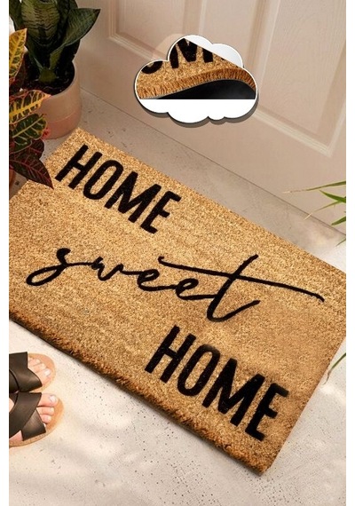 Co Co Sweet Cross Doğal Ko ko Paspas,Kıl Kapı Önü Paspası