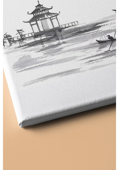 Webstyle Sayılarla Boyama Seti Kasnaklı Japon Geleneksel Sanat 50 X 65 Cm