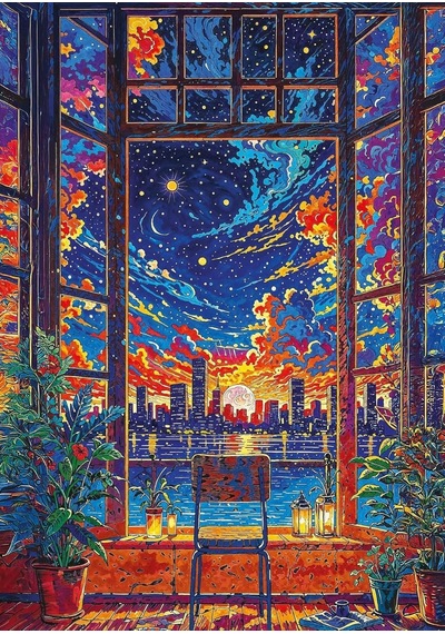 Hayal Penceresi 1000 Parça Puzzle Standart
