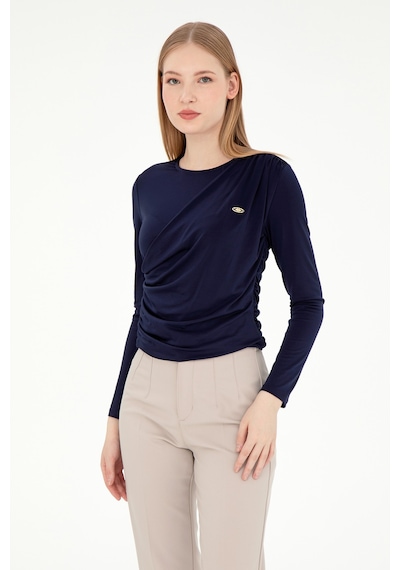 U.S. Polo Assn. Kadın Lacivert Bisiklet Yaka Sweatshırt 50291561-VR033