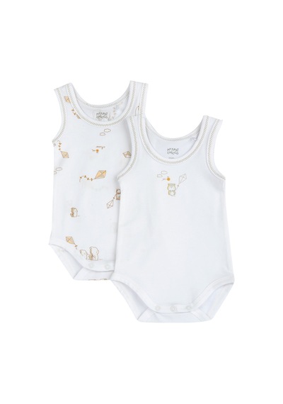 Chicco Bebek 2li Kolsuz Body Set 09101600000000 000033 Beyaz