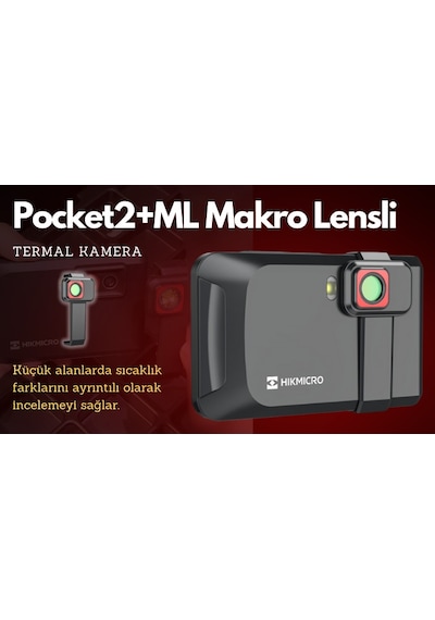 Hıkmıcro Pocket2+ml Makro Lensli Termal Kamera 256x192