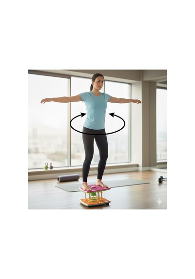 Twister Spor Aleti Bel Ve Karın Sıkılaştırıcı Cihaz Yaylı Twister Bel 90 Kg Kapasiteli Çok Renkli