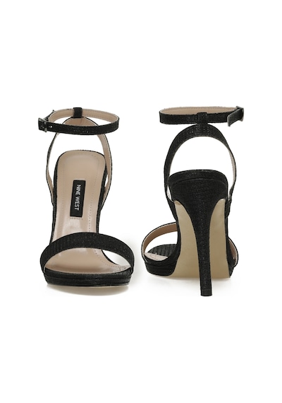 Nine West Lulle 3fx Siyah Kadın Topuklu Sandalet 000000000101367650 Siyah